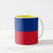 Tasse 2 Couleurs Drapeau du Liechtenstein (Devant droit)