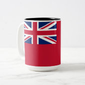 Tasse 2 Couleurs Drapeau du Manitoba (Devant gauche)