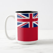 Tasse 2 Couleurs Drapeau du Manitoba (Gauche)