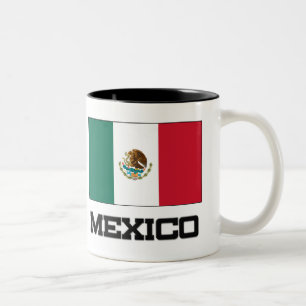 Tasse 2 Couleurs Drapeau du Mexique