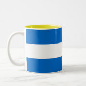 Tasse 2 Couleurs Drapeau du Nicaragua (Gauche)