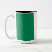 Tasse 2 Couleurs Drapeau du Nigeria (Gauche)