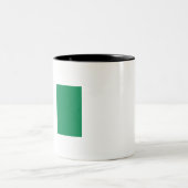 Tasse 2 Couleurs Drapeau du Nigéria (Centre)