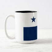 Tasse 2 Couleurs Drapeau du Panama (Gauche)