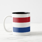Tasse 2 Couleurs Drapeau du Pays-Bas (Gauche)