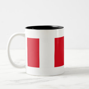 Tasse 2 Couleurs Drapeau du Pérou
