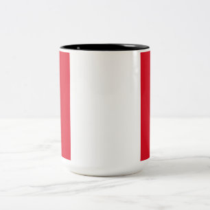 Tasse 2 Couleurs Drapeau du Pérou