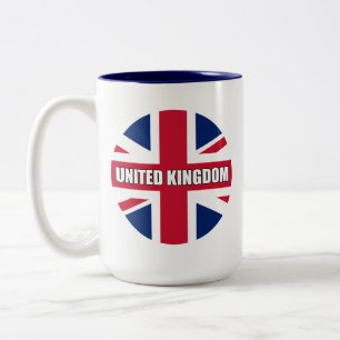 Tasse 2 Couleurs Drapeau du Royaume-Uni