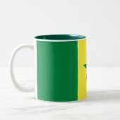 Tasse 2 Couleurs Drapeau du Sénégal (Gauche)