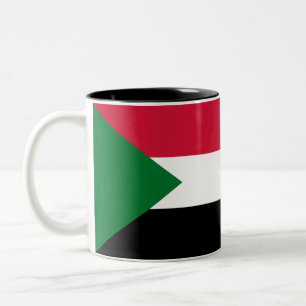 Tasse 2 Couleurs Drapeau du Soudan
