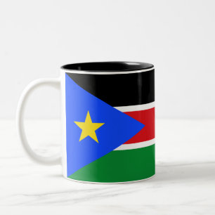 Tasse 2 Couleurs Drapeau du Soudan du Sud