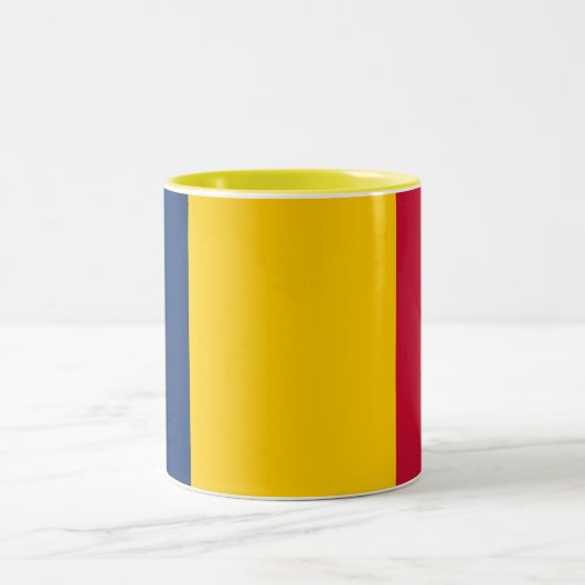 Tasse 2 Couleurs Drapeau du Tchad (Centre)