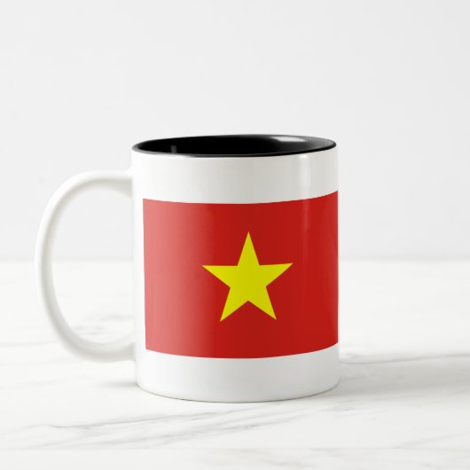 Tasse 2 Couleurs Drapeau du Viet Nam (Gauche)
