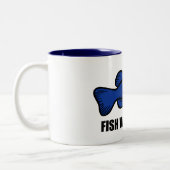 Tasse 2 Couleurs Drapeau du Wisconsin de poisson (Gauche)