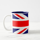Tasse 2 Couleurs Drapeau d'Union Jack les Anglais (Gauche)