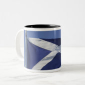 Tasse 2 Couleurs Drapeau écossais (Devant gauche)