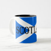 Tasse 2 Couleurs Drapeau écossais Mugcct écossais (Devant gauche)