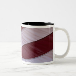 Tasse 2 Couleurs Drapeau États-Unis, Caroline du Nord, États-Unis