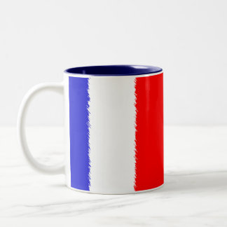 Tasse 2 Couleurs Drapeau français