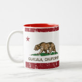 Tasse 2 Couleurs Drapeau Gualala de République de la Californie (Gauche)