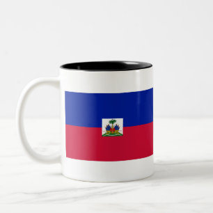Tasse 2 Couleurs Drapeau Haïti