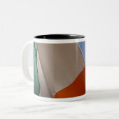 Tasse 2 Couleurs Drapeau irlandais (Devant gauche)