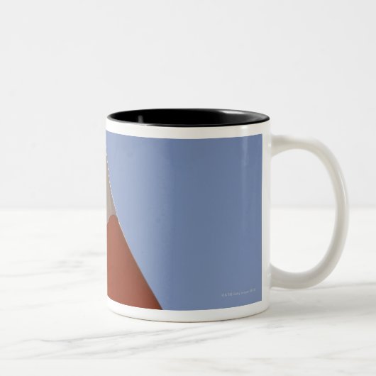Tasse 2 Couleurs Drapeau irlandais (Droit)