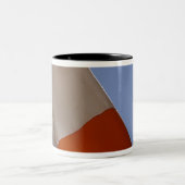 Tasse 2 Couleurs Drapeau irlandais (Centre)