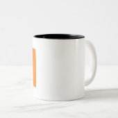 Tasse 2 Couleurs Drapeau irlandais (Devant droit)