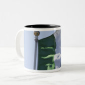 Tasse 2 Couleurs Drapeau irlandais (Devant gauche)
