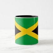 Tasse 2 Couleurs Drapeau jamaïcain (Centre)