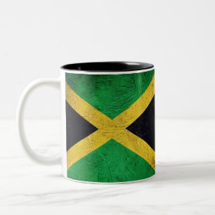 Tasse 2 Couleurs Drapeau jamaïcain