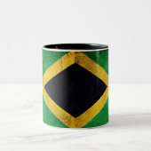 Tasse 2 Couleurs Drapeau jamaïcain (Centre)