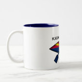 Tasse 2 Couleurs Drapeau Kayak Arizona (Gauche)