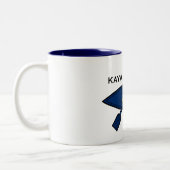 Tasse 2 Couleurs Drapeau Kayak Idaho (Gauche)