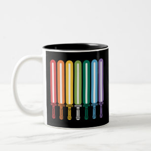 Tasse 2 Couleurs Drapeau LGBT Fierté gay