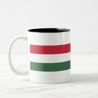 Tasse 2 Couleurs Drapeau Magyarország - Hongrie