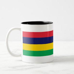 Tasse 2 Couleurs Drapeau Maurice