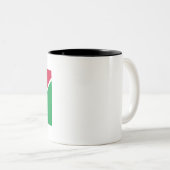 Tasse 2 Couleurs Drapeau Namibie (Devant droit)