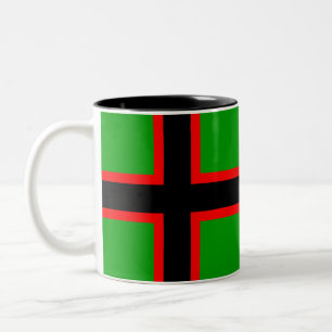 Tasse 2 Couleurs Drapeau national de Karelia