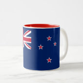 Tasse 2 Couleurs Drapeau néo-zélandais (Devant droit)