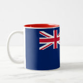 Tasse 2 Couleurs Drapeau néo-zélandais (Gauche)