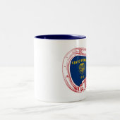 Tasse 2 Couleurs Drapeau Oregon Escalade carabiner (Centre)