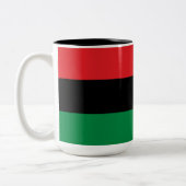 Tasse 2 Couleurs Drapeau panafricain (Gauche)