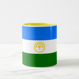 Tasse 2 Couleurs Drapeau patriotique Bachkortostan