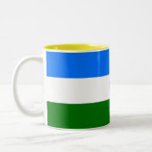 Tasse 2 Couleurs Drapeau patriotique Bachkortostan (Gauche)