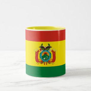 Tasse 2 Couleurs Drapeau patriotique bolivien
