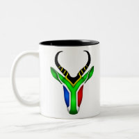 Drapeau sud-africain springbok