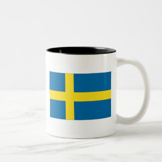 Tasse 2 Couleurs Drapeau suédois