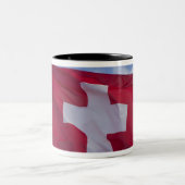 Tasse 2 Couleurs Drapeau suisse RF) (Centre)